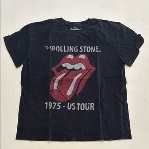 The Rolling Stones Black and Red Kids Tee